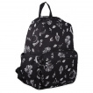 Sac à dos coton noir à motifs mystiques - BANNED