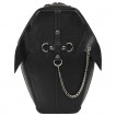 Sac à dos gothique style cerceuil à croix inversée rivetée - Banned