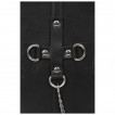 Sac à dos gothique style cerceuil à croix inversée rivetée - Banned