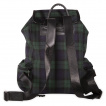 Sac  dos punk-rock tartan vert - Banned