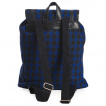 Sac  dos rock tartan bleu  rivets - Banned