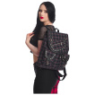 Sac à dos rock tartan foncé à rivets - Banned