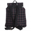 Sac à dos rock tartan foncé à rivets - Banned