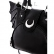 Sac à main ailes de chauve-souris et lune renversée - Restyle