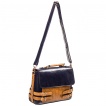 Sac  main Banned modle Maggie Mae - bleu marine et beige