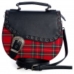 Sac  main coupe ancienne  tartan rouge - Banned