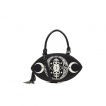 Sac à main en amande à motif lunes