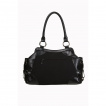 Sac à main gothique Banned noir à pentagrammes