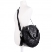 Sac  main gothique rond HENNA BLACK ROUND BAG - Restyle