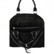 Sac  main gothique sudine DOUBLE ZIPPED MOON - Restyle