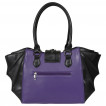 Sac à main gothique violet et noir à nuée de chauves-souris - Banned
