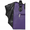 Sac à main gothique violet et noir à nuée de chauves-souris - Banned