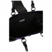 Sac à main gothique violet et noir à nuée de chauves-souris - Banned