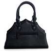 Sac à main noir gaufré style toile d'araignée - Banned