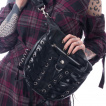 Sac  main noir gothique CORSET BAG - Poizen Industries