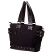 Sac  main punk-rock Banned noir rivet  menottes