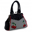 Sac  main Rockabilly  cerises mortelles - BANNED