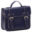 Sac  main style cartable bleu 