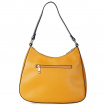 Sac MARLENE BOW jaune moutarde  noeud papillon et bords noirs - Banned