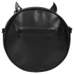 Sac rond gothique  crochets d'araigne et toile - Banned