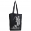 Sac shopping en toile à ange captif sur pentagramme