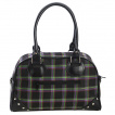 Sac tartan DUNCAN  renforts en similicuir rivet - Banned