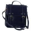 Sac vintage bleu nuit modle 