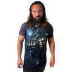 T-shirt de sport / football homme avec la Mort  chaine de combat