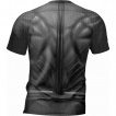 T-shirt de sport / football homme noir Muscles de Superman