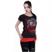 T-shirt débardeur (2en1) femme à dragons Yin et Yang