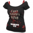 T-shirt débardeur (2en1) femme Walking Dead