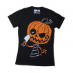 T-shirt femme bonhomme citrouille