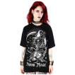 T-shirt femme à chat magicien, lune et curseur ouija - RESTYLE