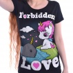 T-shirt femme FORBIDDEN LOVE T - Cupcake Cult