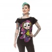 T-shirt femme HAHA OFF SHOULDER T - Cupcake Cult