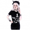 T-shirt femme  Pentagramme de roses - RESTYLE