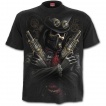 T-shirt gothique enfant avec bandit Steam Punk et crane à rouages