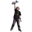 T-shirt gothique enfant avec bandit Steam Punk et crane à rouages