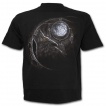 T-shirt gothique homme avec loup et attrape-rêves amérindien