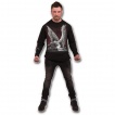 T-shirt gothique homme  manches longues avec ange pleurant son amour defunt