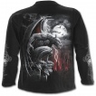 T-shirt gothique homme à manches longues avec gargouille