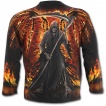 T-shirt gothique homme à manches longues avec