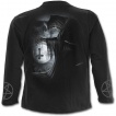 T-shirt gothique homme  manches longues avec la Mort en prire