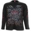 T-shirt gothique homme  manches longues avec mains de zombies tueurs