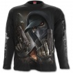 T-shirt gothique homme  manches longues avec squelette assassin des rues