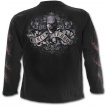 T-shirt gothique homme  manches longues  cirque de la terreur avec clown