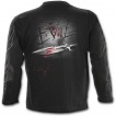 T-shirt gothique homme à manches longues