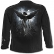 T-shirt gothique homme  manches longues  femme ange se lamentant sur une balanoire
