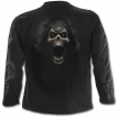 T-shirt gothique homme  manches longues  griffes de la mort et chaines