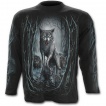 T-shirt gothique homme  manches longues  loups mangeurs d'humains